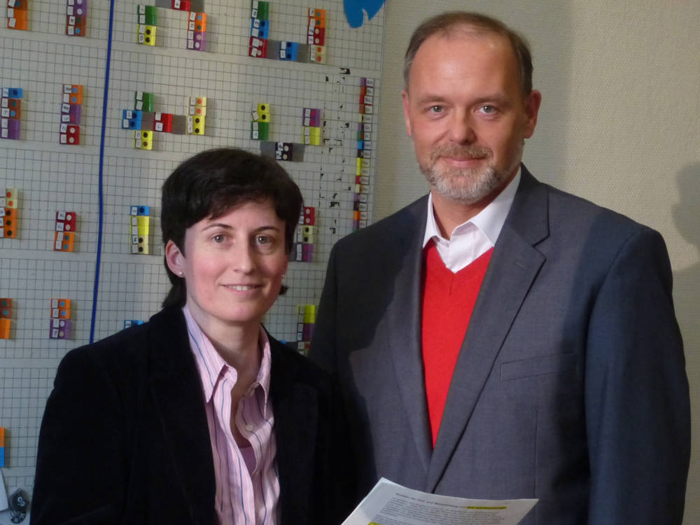 Dr. Sabine Hörger und Armin Bothur